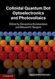 Cover Colloidal Quantum Dot Optoelectronics and Photovoltaics