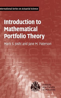 Introduction to Mathematical Portfolio Theory - Joshi, Mark. S; Paterson, Jane. M