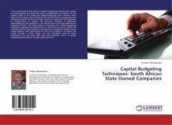 Capital Budgeting Techniques: South African State Owned Companies