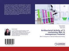 Antibacterial Activity of Ti containing SBA-16 mesoporous material