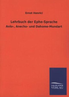 Lehrbuch der Ephe-Sprache - Henrici, Ernst