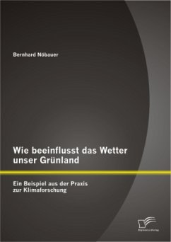 Wie beeinflusst das Wetter unser Grünland - ein Beispiel aus der Praxis zur Klimaforschung - Nöbauer, Bernhard