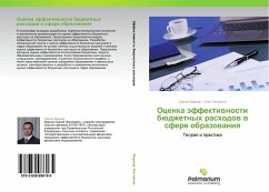 Ocenka äffektiwnosti büdzhetnyh rashodow w sfere obrazowaniq - Markov, Sergey;Patlasov, Oleg