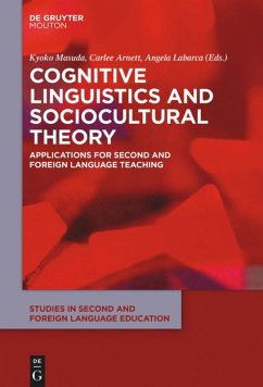 Cognitive Linguistics and Sociocultural Theory