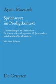 Sprichwort im Predigtkontext