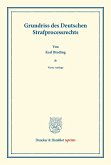 Grundriss des deutschen Strafprocessrechts.
