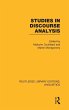 Studies in Discourse Analysis (RLE... - Bild 1