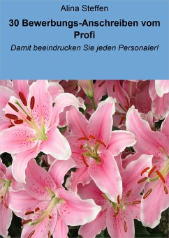 30 Bewerbungs-Anschreiben vom Profi (eBook, ePUB) - Steffen, Alina