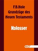 Grundzüge des Neuen Testaments - Kolosser (eBook, ePUB)