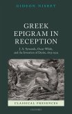 Greek Epigram in Reception