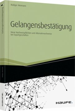 Gelangensbestätigung - Weimann, Rüdiger