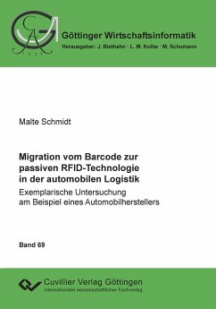 Cover Migration vom Barcode zur passiven RFID-Technologie in der automobilen Logistik. Exemplarische Untersuchung am Beispiel eines Automobilherstellers
