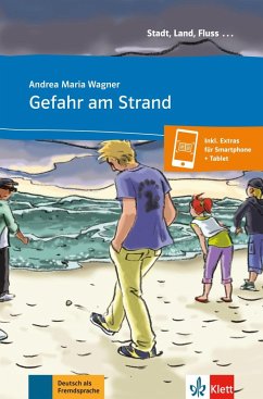 Gefahr am Strand. Buch mit Online-Angebot A1 - Wagner, Andrea M.