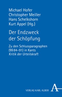 Cover Der Endzweck der Schöpfung