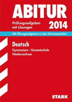 Deutsch, Gymnasium / Gesamtschule Niedersachsen / Abitur 2014