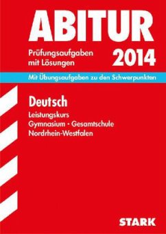 Cover Deutsch, Leistungskurs Gymnasium / Gesamtschule Nordrhein-Westfalen / Abitur 2014