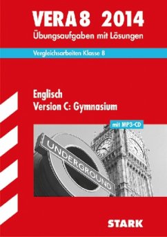 Cover Englisch, Version C: Gymnasium, m. MP3-CD / VERA 8 2014