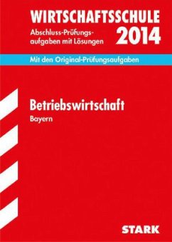 Cover Betriebswirtschaft, Bayern / Wirtschaftsschule 2014