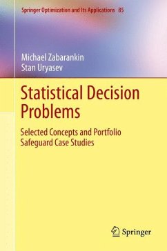 Statistical Decision Problems - Zabarankin, Michael;Uryasev, Stan