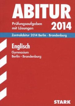 Cover Englisch, Gymnasium Berlin / Brandenburg / Abitur (Zentralabitur) 2014