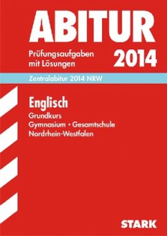 Cover Englisch, Grundkurs Gymnasium / Gesamtschule Nordrhein-Westfalen / Abitur (Zentralabitur NRW) 2014