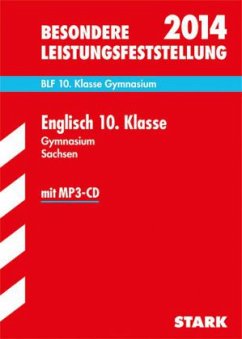 Englisch 10. Klasse, Gymnasium Sachsen, m. MP3-CD / Besondere Leistungsfeststellung 2014