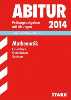 Cover Mathematik, Grundkurs Gymnasium Sachsen / Abitur 2014