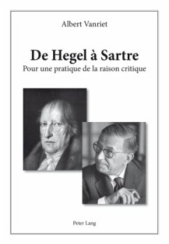 De Hegel à Sartre - Geitner, Christa