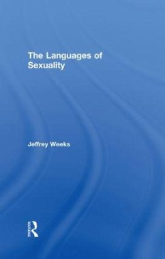 The Languages of Sexuality - Weeks, Jeffrey