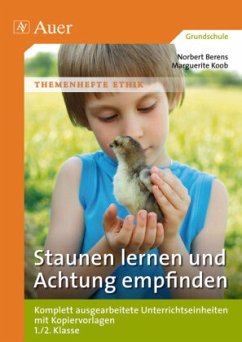 Cover Staunen lernen und Achtung empfinden