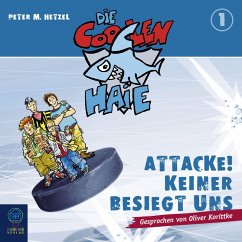 Die coolen Haie, Teil 1: Attacke! Keiner besiegt uns (MP3-Download) - Hetzel, Peter M.
