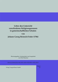 Cover Ueber den Unterricht verschiedener Religionsgenossen in gemeinschaftlichen Schulen (eBook, PDF)