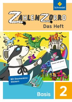 Zahlenzorro - Das Heft. Basisheft 2 - Klöckner, Katrin;Stadler, Eveline;Wahl, Frank