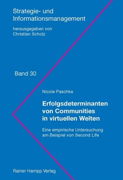 Cover Erfolgsdeterminanten von Communities in virtuellen Welten (eBook, PDF)