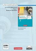Lernstufen Mathematik 7. Schuljahr. Arbeitsheft mit eingelegten Lösungen und CD-ROM. Differenzierende Ausgabe Nordrhein-Westfalen