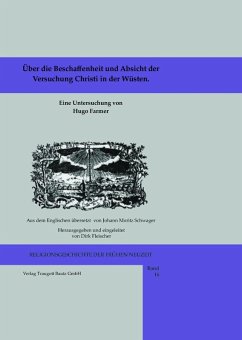 Ueber die Beschaffenheit und Absicht der Versuchung Christi in der Wüsten (eBook, PDF)