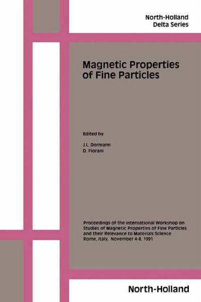 Magnetic Properties of Fine Particles (eBook, ePUB)