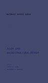 Alloy And Microstructural Design (eBook, PDF)