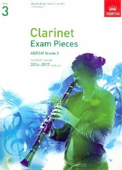 Cover Clarinet Exam Pieces 2014-2017, Grade 3, Score & Part