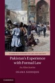 Pakistan's Experience with Formal Law (eBook, PDF)