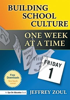 Cover Building School Culture One Week at a Time