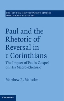 Cover Paul and the Rhetoric of Reversal in 1 Corinthians (eBook, PDF)