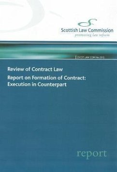 Review of Contract Law: Report on Formation of Contract: Execution in Counterpart