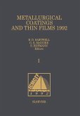 Metallurgical Coatings and Thin Films 1992 (eBook, PDF)