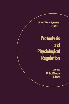 Cover Proteolysis and Physiological Regulation (eBook, PDF)