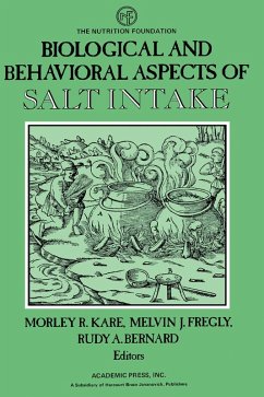 Cover Biological and Behavioral Aspects of Salt Intake (eBook, PDF)
