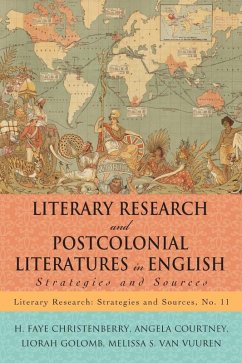 Cover Literary Research and Postcolonial Literatures in English (eBook, ePUB)