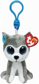 Ty BOO CLIP SLUSH HUSKY