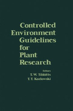 Cover Controlled Environment Guidelines for Plant Research (eBook, PDF)