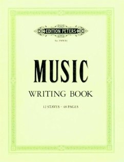 Peters Music Writing Book - Edition Peters